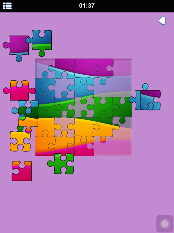 Photos Jigsaw Puzzle iPad screenshot