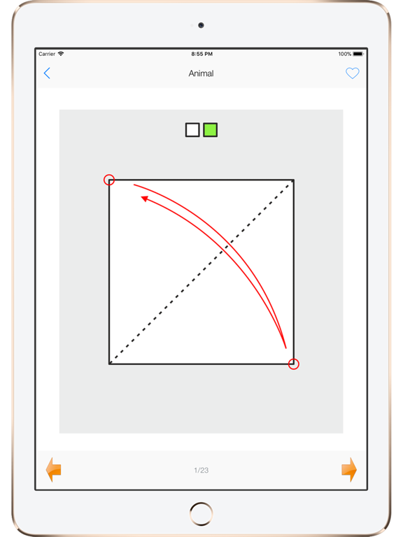 Origami Creator: Fold & Learn iPad screenshot 6 - Graphics & Design app