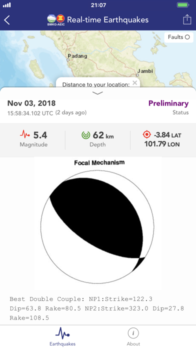 BMKG Real-time Earthquakesのおすすめ画像5