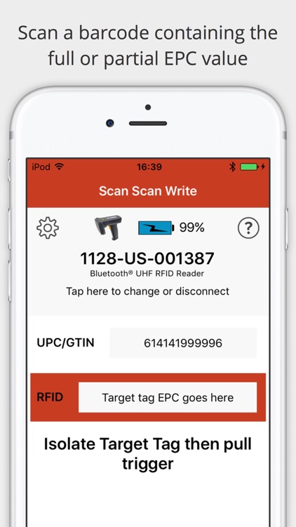 RFID Scan Scan Write