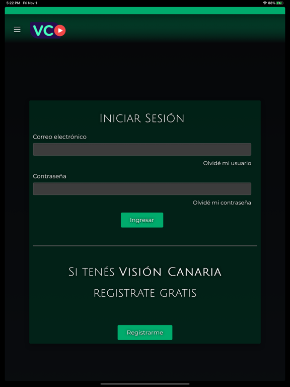 VC Play iPad screenshot