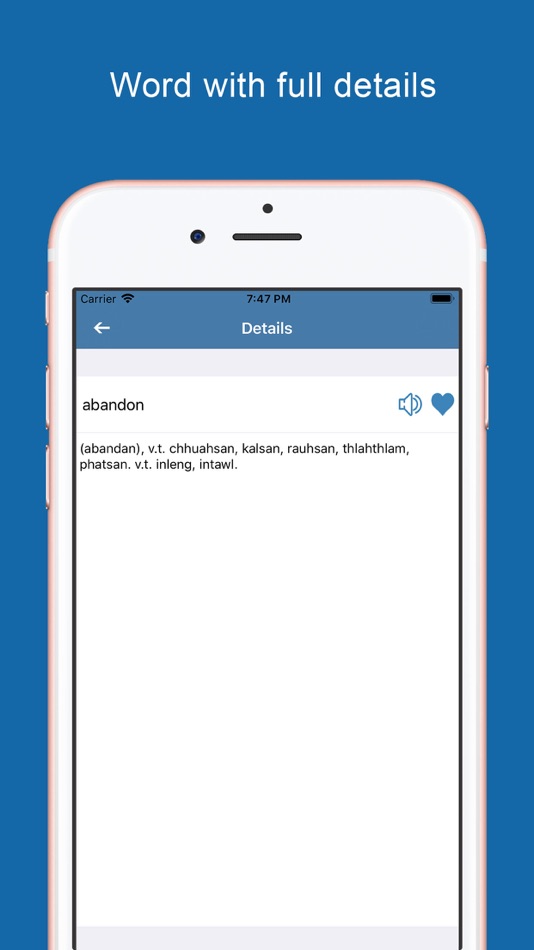 #3. Mizo Dictionary & Translator (iOS) Podle: Puju Dekivadiya