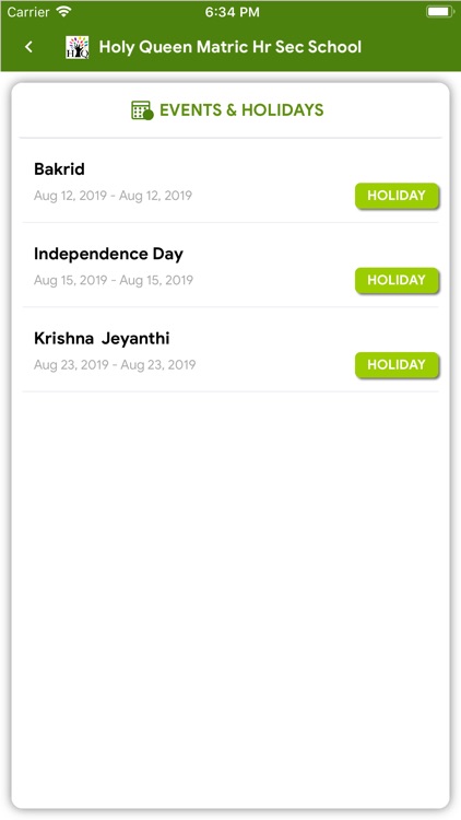 HolyQueen Matric Hr Sec School screenshot-4