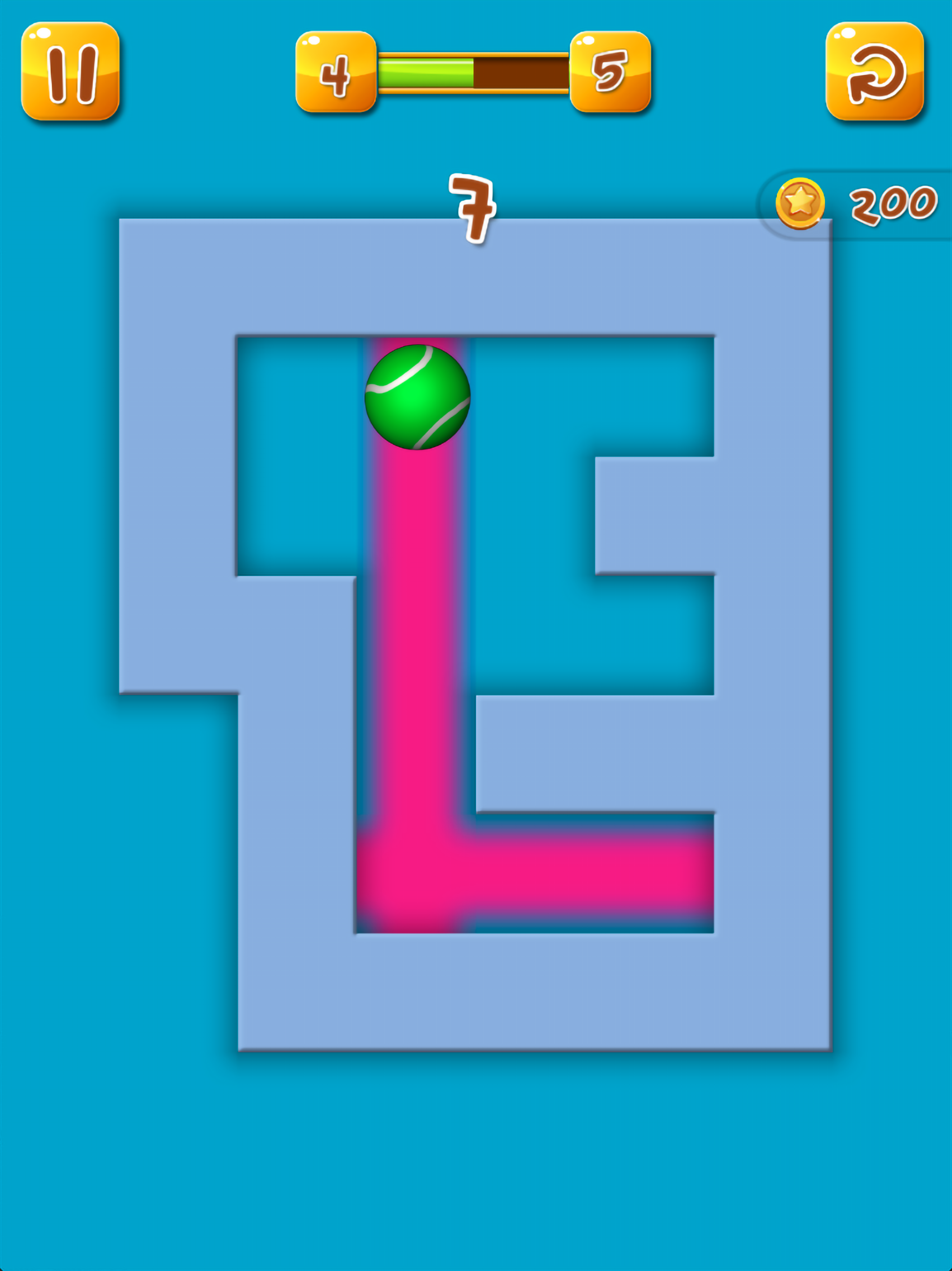 Labyrinth Paint: Ball in Maze screenshot 8