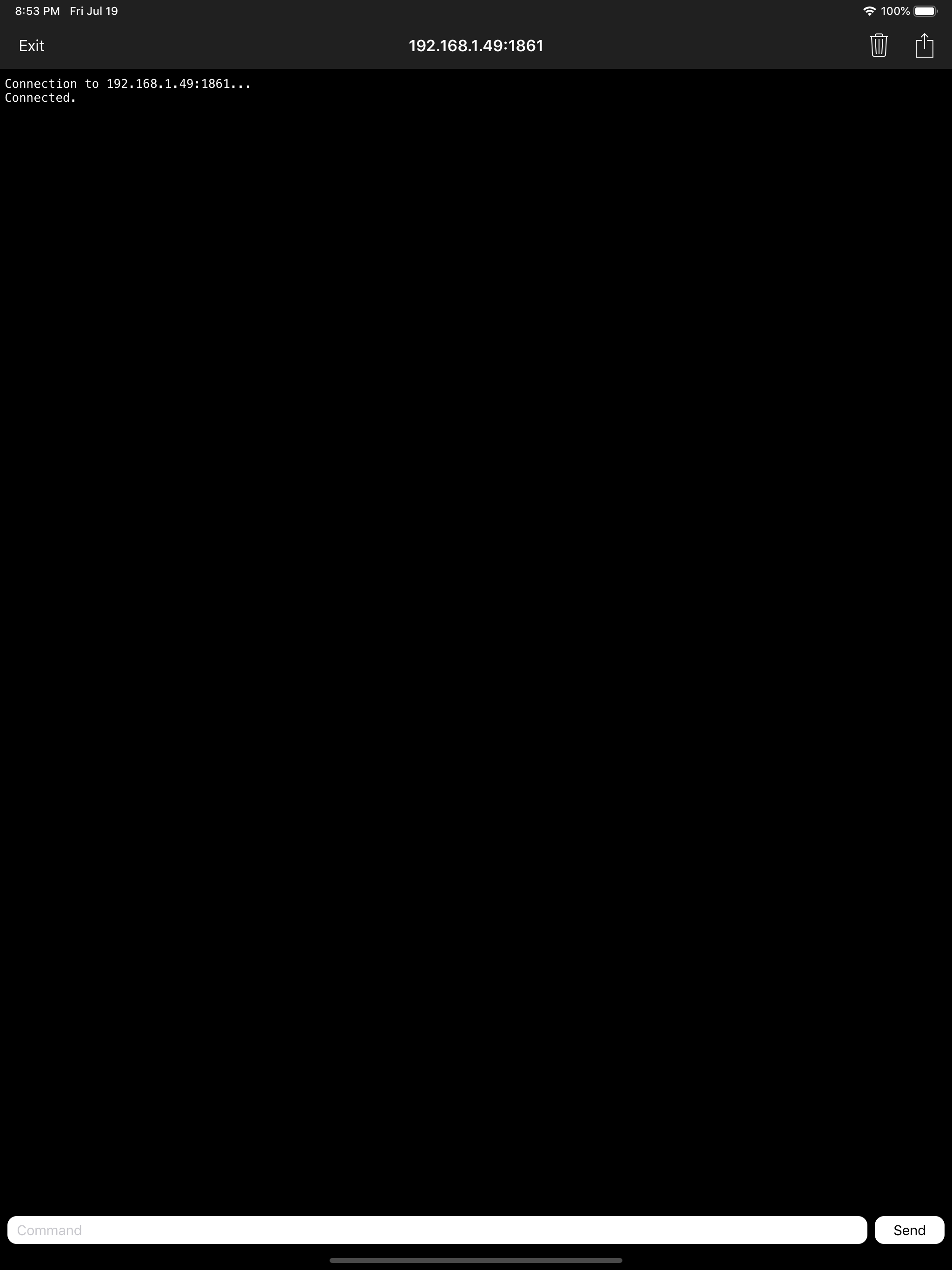Telnet Terminal screenshot 12