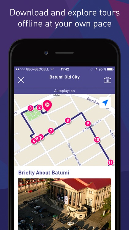 Audio Guide Georgia: offline
