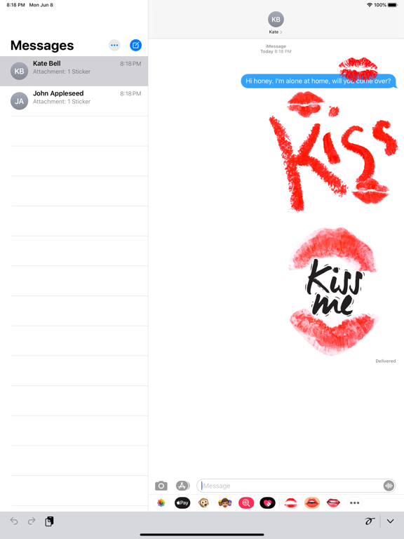 Screenshot #4 pour Sexy Adult Woman Lipstick App