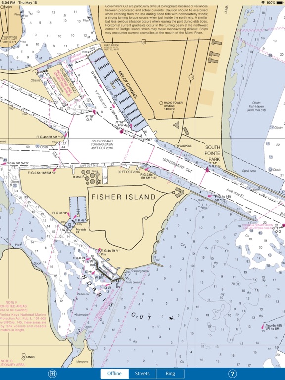 Screenshot #4 pour FLORIDA (South) - MARINE MAP