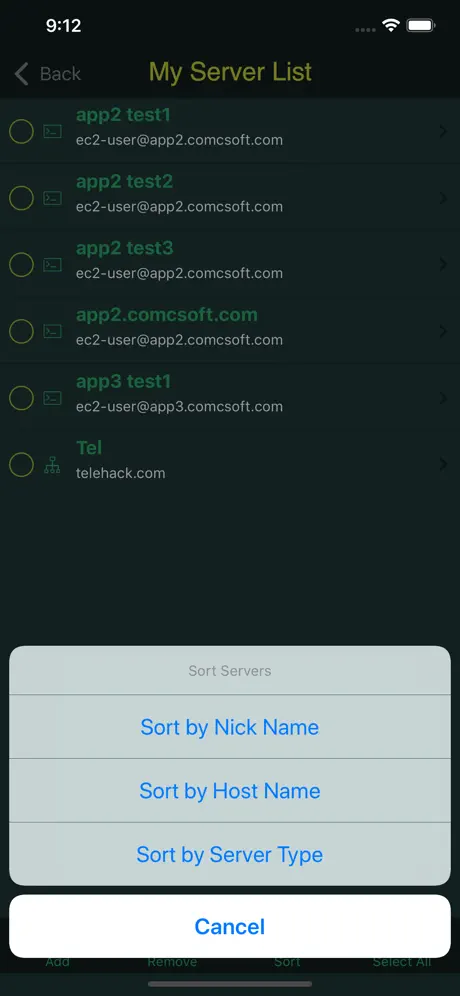 iTerminal - SSH Telnet Client