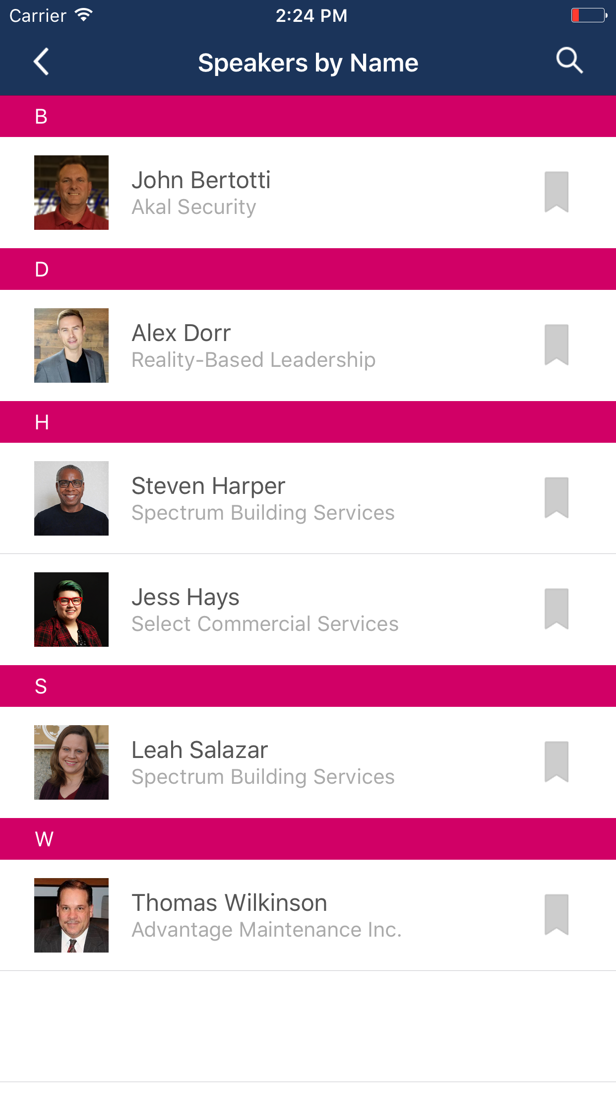 TEAM Client Conference screenshot 6