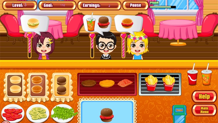 Restaurant - Burger Shop Maker