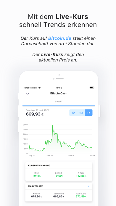 bitcoin crypto price ticker iPhone screenshot 4 - Finance app