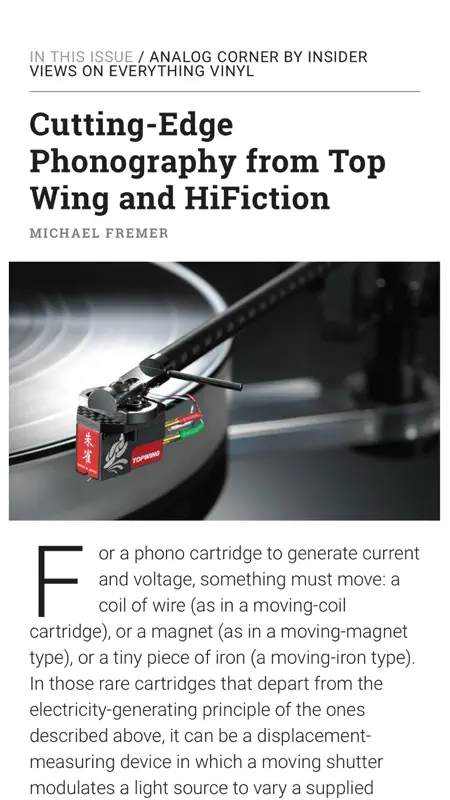 Stereophile screenshot 2 of 5