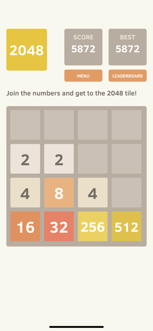 2048 Screenshot