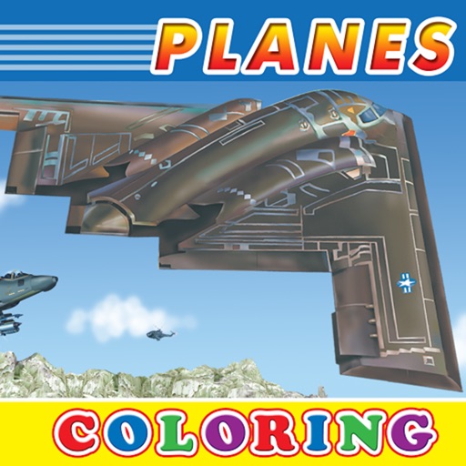 Military Aircraft - Colouring