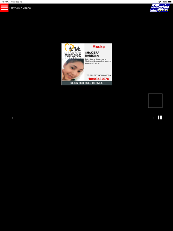 Screenshot #4 pour PlayAction Sports Radio App