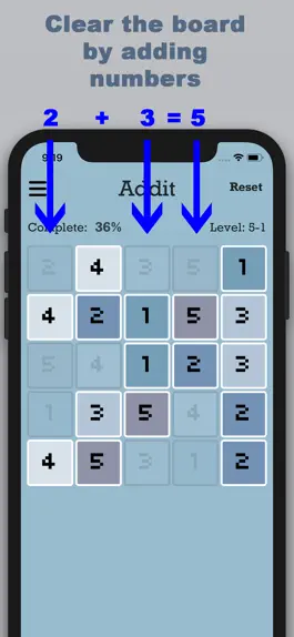 Game screenshot Addit - Number Game apk