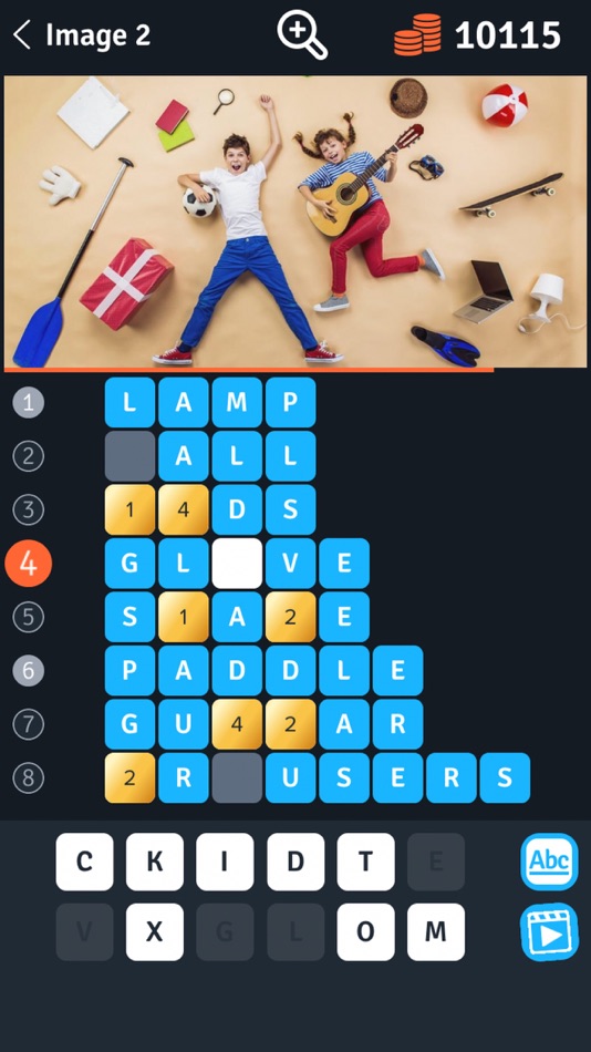 #9. 8 Code Words in a photo (iOS) От: Y A QU A