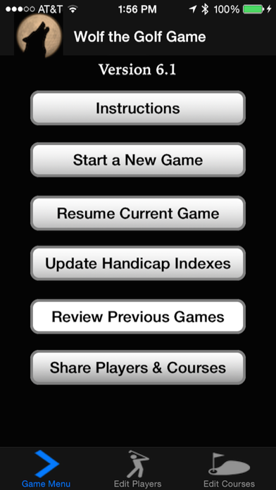 Screenshot #1 pour Wolf the Golf Game