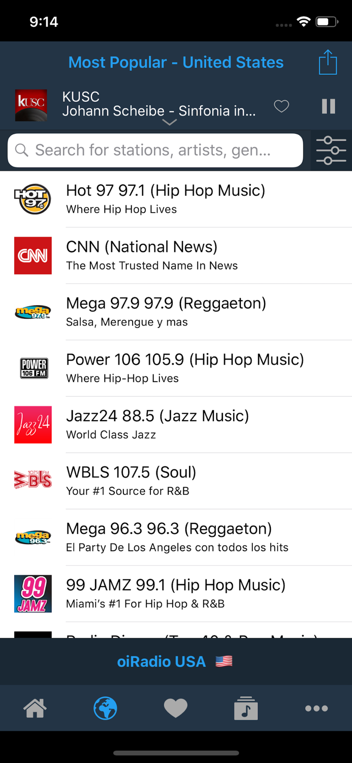 oiRadio USA - Live radio