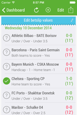 BetStatus screenshot 2