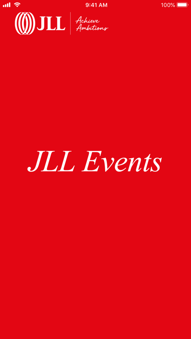 Screenshot #1 pour JLL Events app