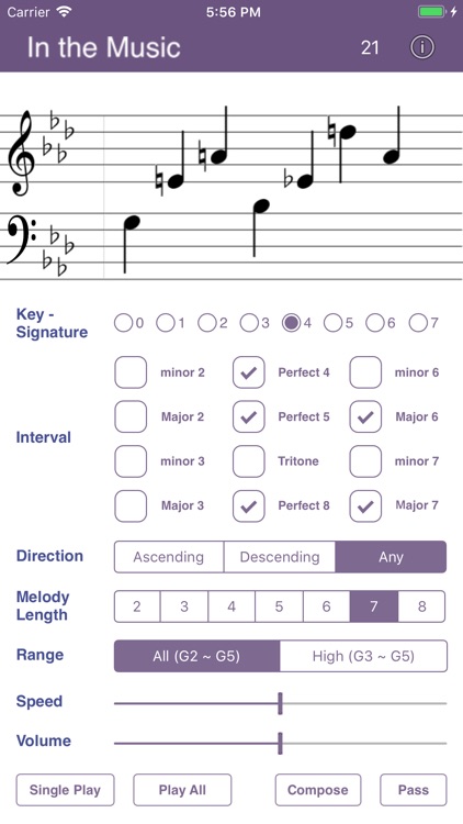 Interval Sight singing