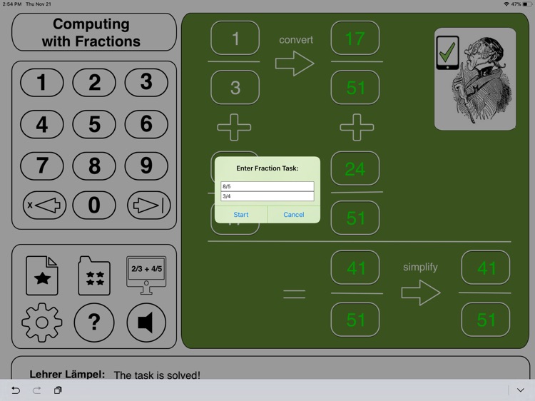 Lehrer Lämpel: Fractions screenshot-5