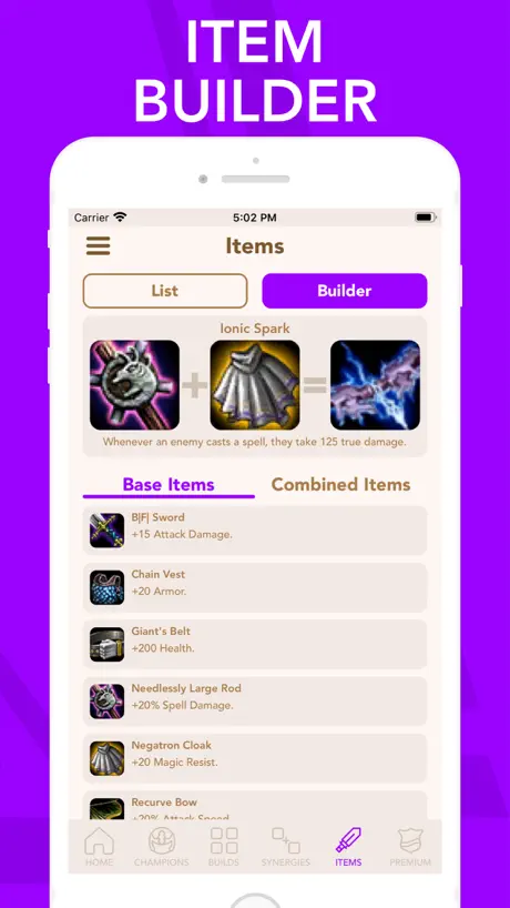 Builds for TeamFight Tactics