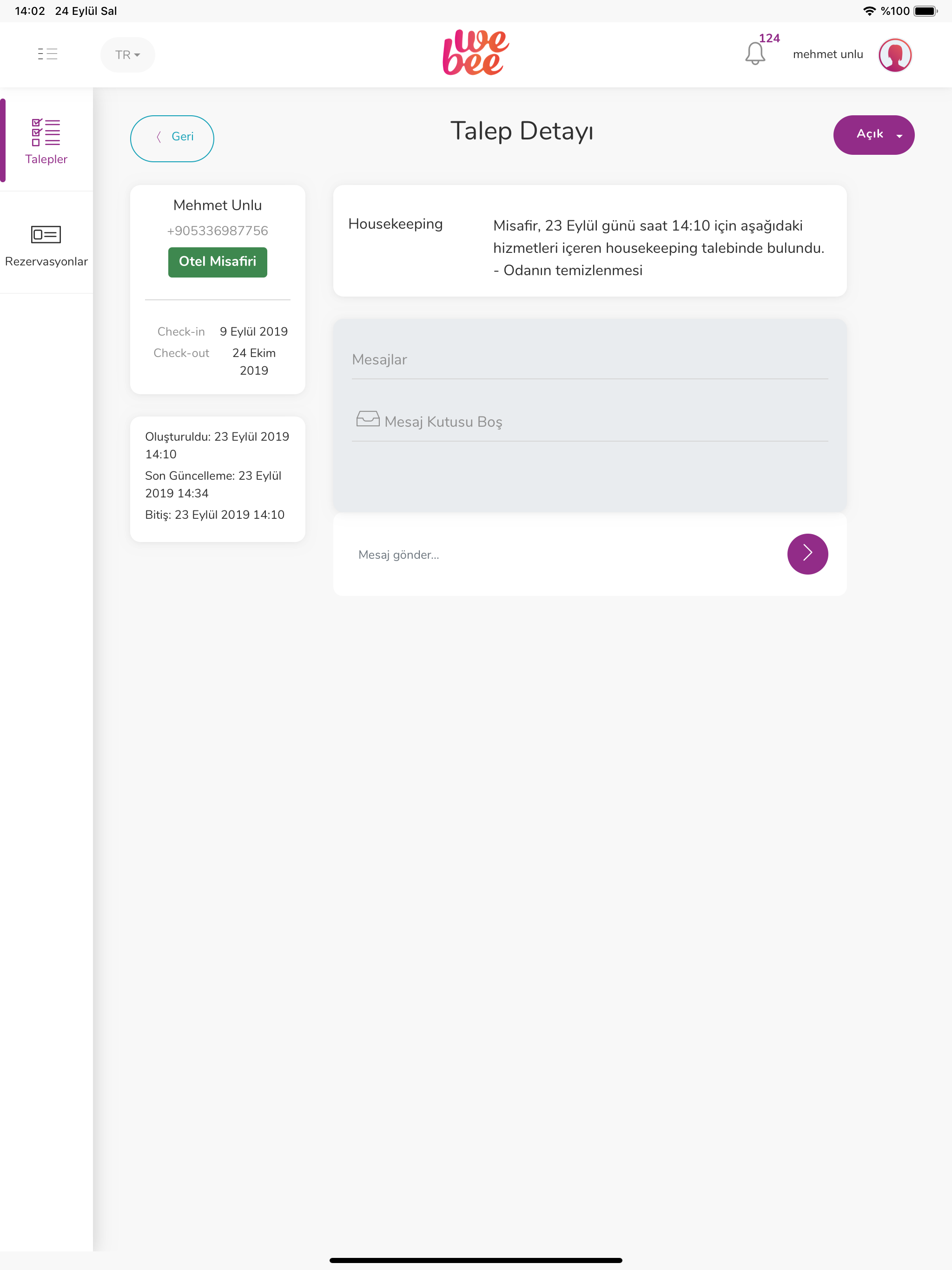 WeBee Staff App screenshot 4