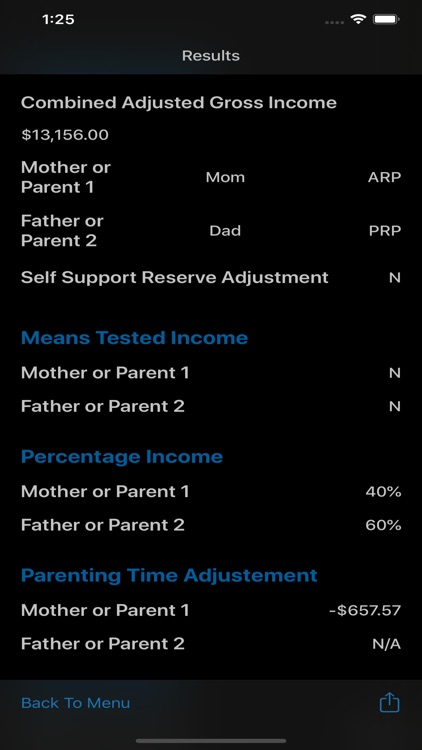 Child Support Calculator of TN screenshot-4