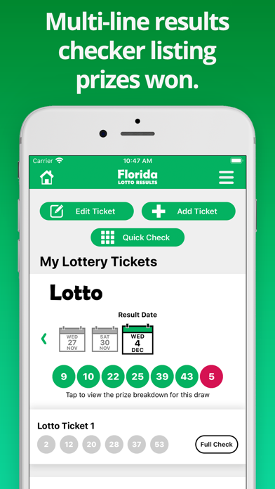 How to cancel & delete Florida Lotto Results from iphone & ipad 3