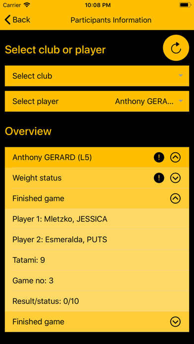 Screenshot #3 pour JudoAudienceApp