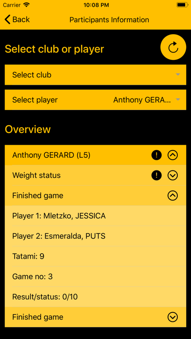 JudoAudienceApp screenshot 3