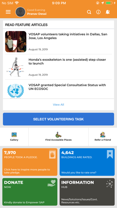 Voice of SAP: VoSAP iPhone screenshot 7 - Social Networking app