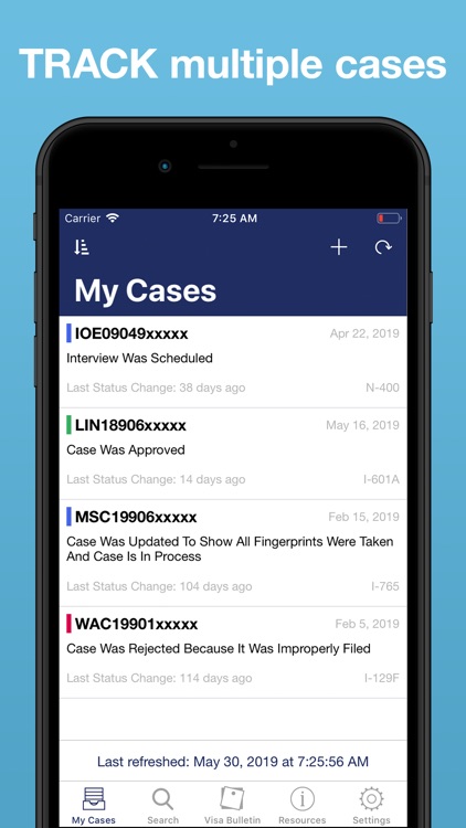 Case Tracker for USCIS