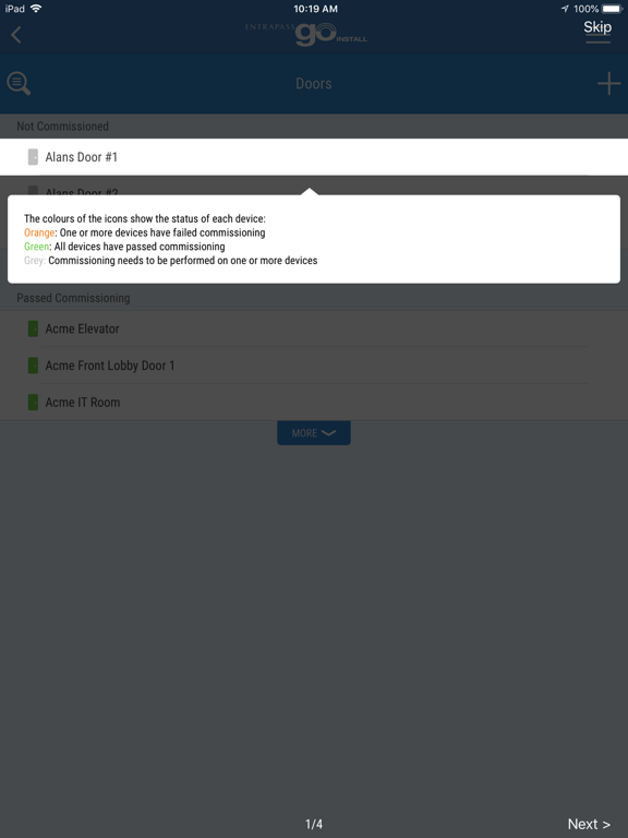 Screenshot #6 pour EntraPass go Install