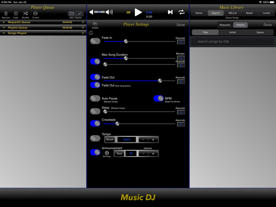 Screenshot #5 pour Music DJ