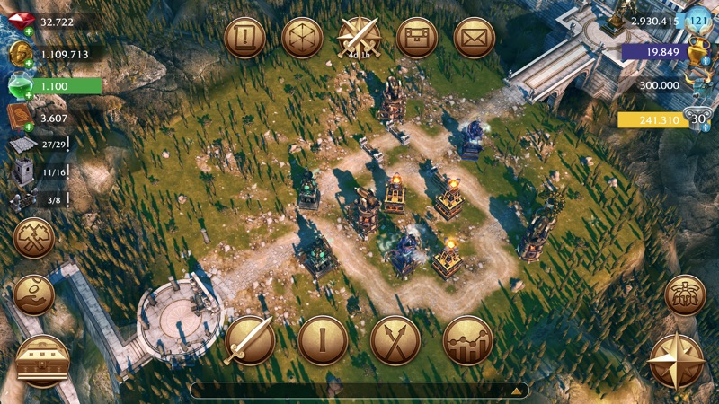 Olympus Rising: defensa épica screenshot 5