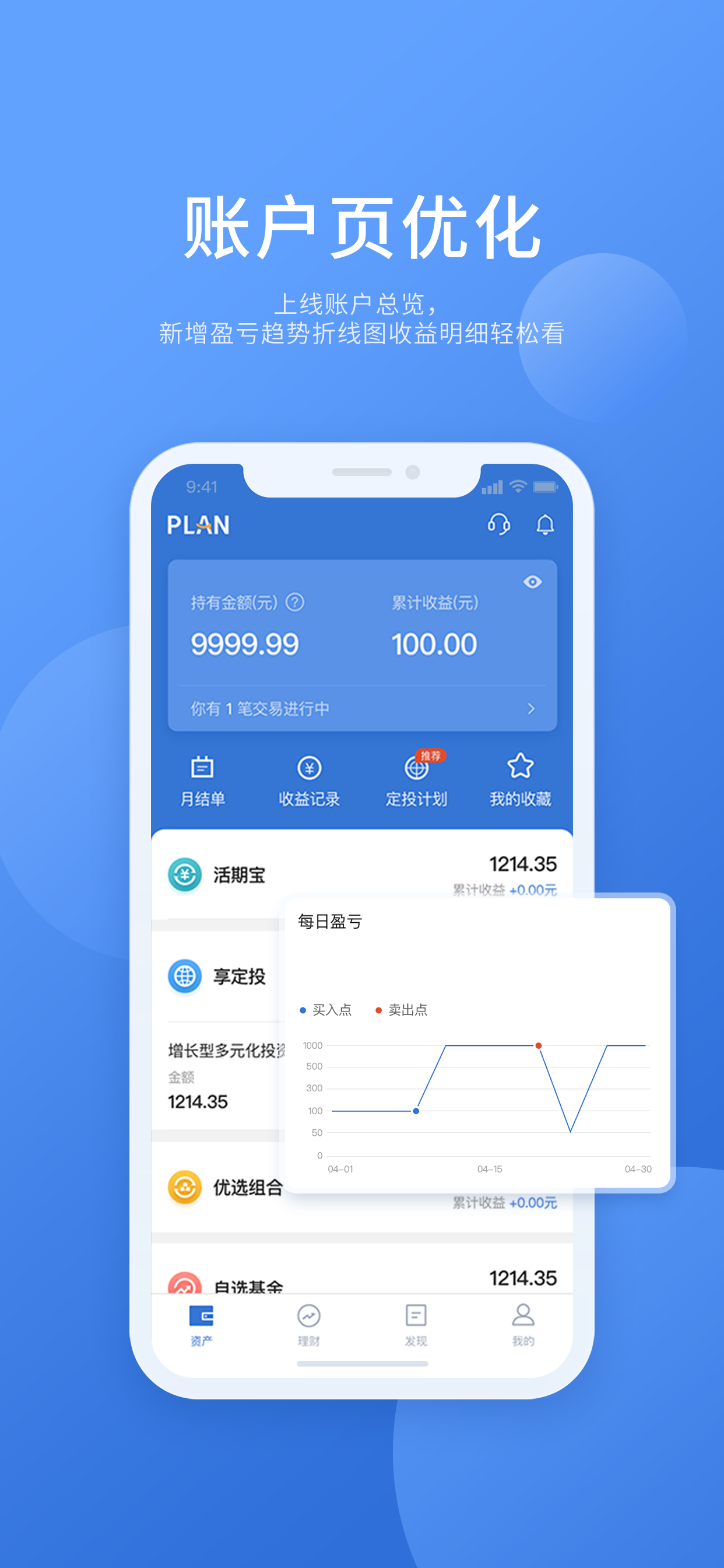 谱蓝定投—基金组合智能理财专家