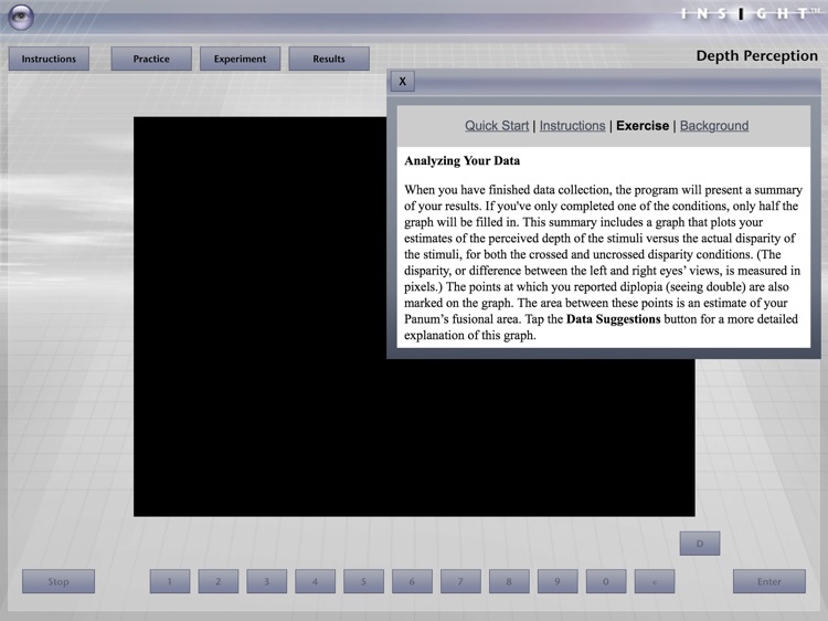 iNSIGHT Depth Perception