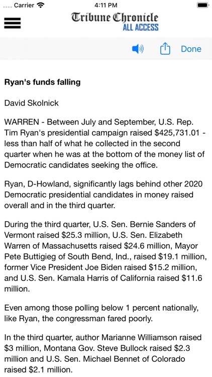 Tribune Chronicle All Access screenshot-3