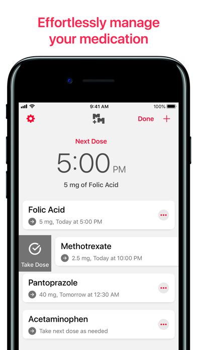 Screenshot #1 pour Medicine Manager