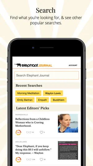 Elephant Journal screenshot 4