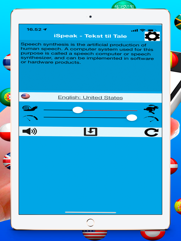 Screenshot #6 pour iSpeak - Text to Speech