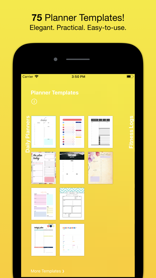 Planner Templates by Nobody - 1.1.3 - (iOS)