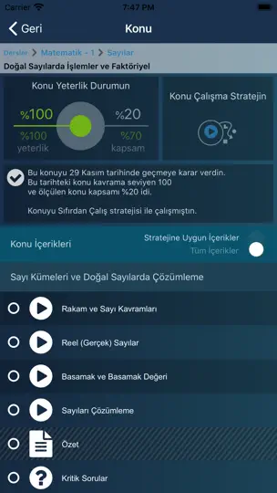 EBA Akademik Destek iPhone Ekran Görüntüsü 4