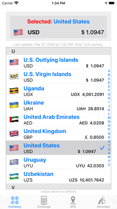 Currency: EURO Converter screenshot 2