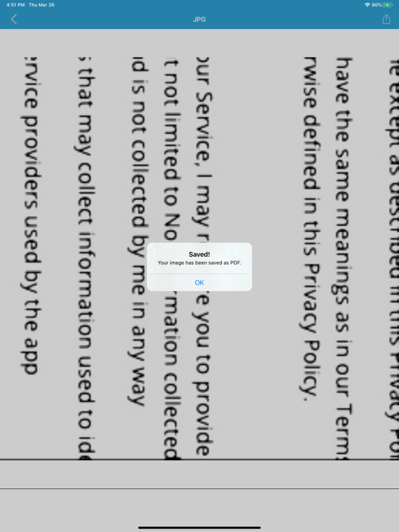 Document Scanner Scan Document iPad screenshot 7 - Productivity app