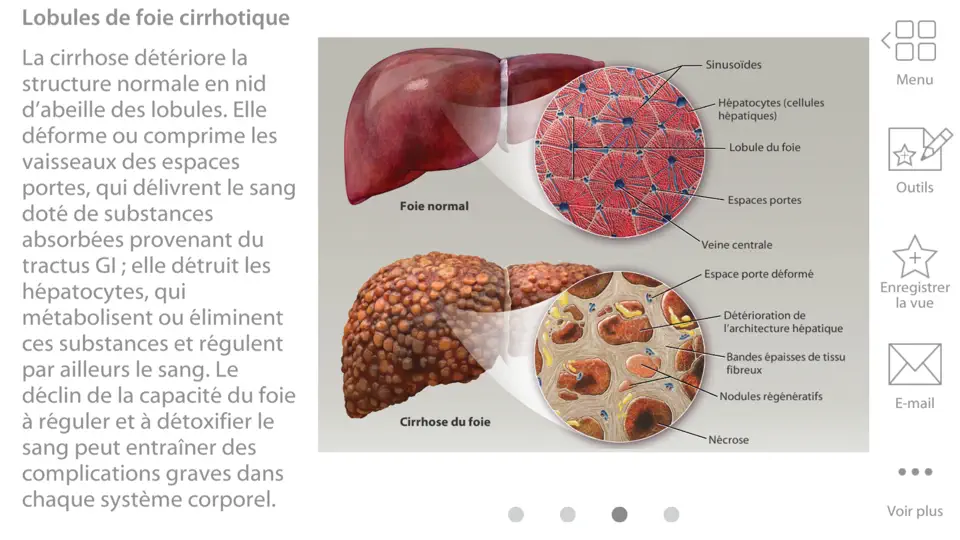 Capture d'écran de Physiologie & Pathologie sur iPhone 10